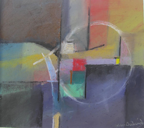Yellow Through - Pastel by Ashton Chadwick