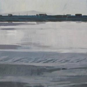 Northern Light - Oil Painting of River