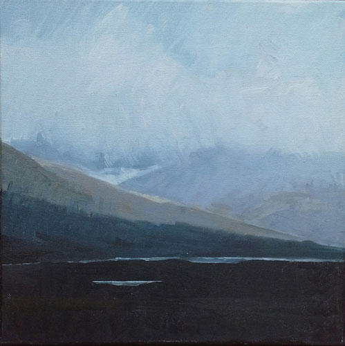 Low Cloud - Oil on Canvas Painting