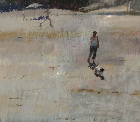 Beach Afternoon - Oil painting by Ashton Chadwick
